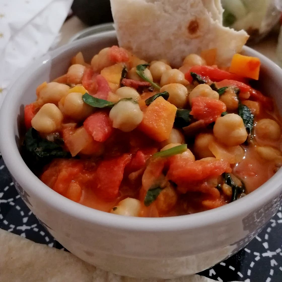 One-Pot Tomato & Chickpea Stew