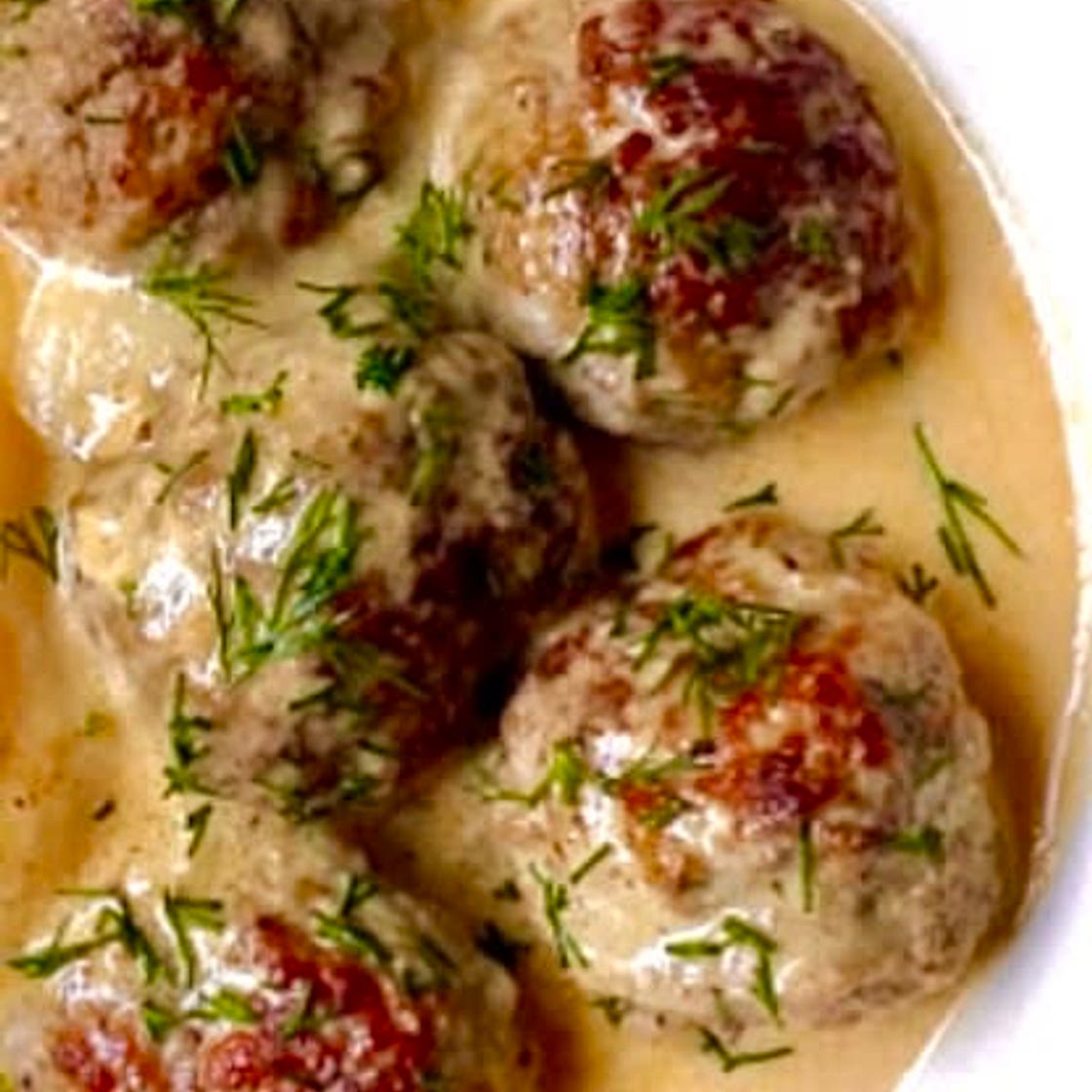 Kafta (Meatballs) In Lemon Sauce.  (كفتة بصلصة الليمون الحامض)