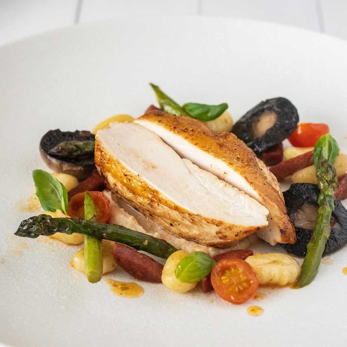 Chicken With Gnocchi And Chorizo