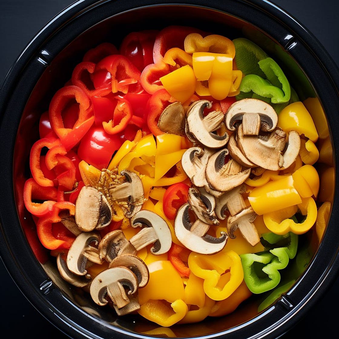 Crockpot Chicken Philly Cheese steak