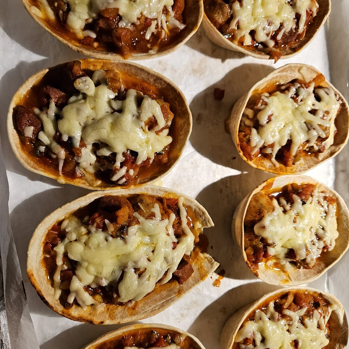 Chicken & Chorizo Taco Boats