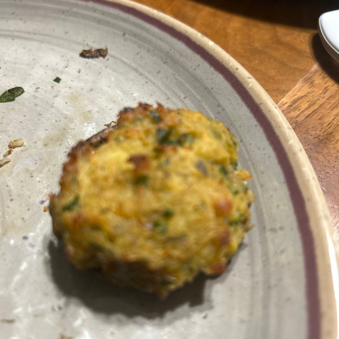 Crab Stuffed Mushrooms