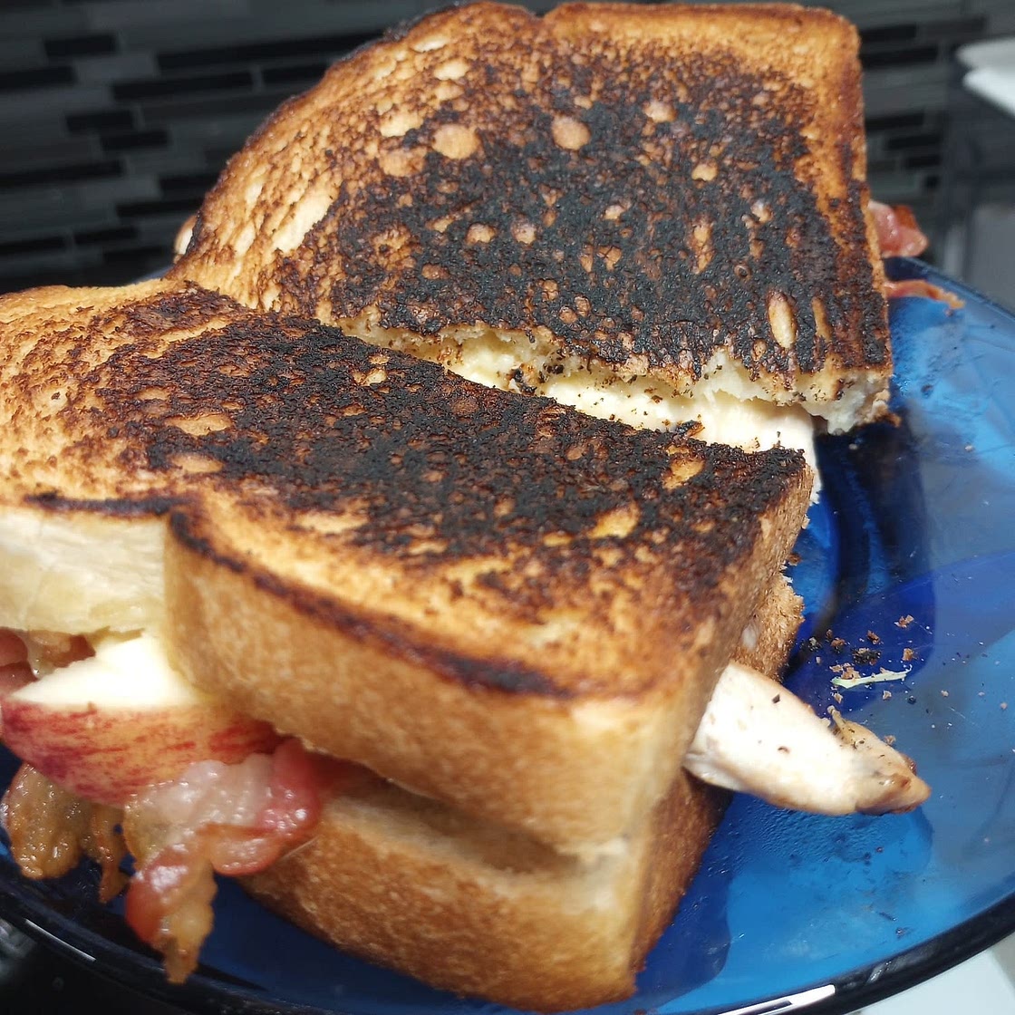 Turkey and Smoked Gouda Grilled Cheese