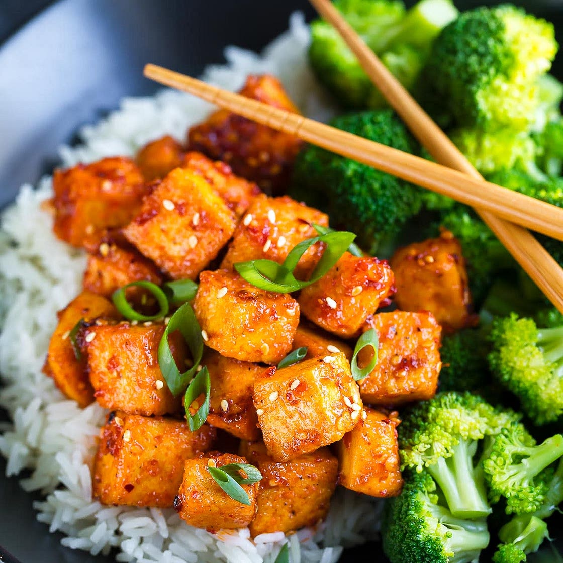 Sweet and Spicy Tofu Stir-Fry