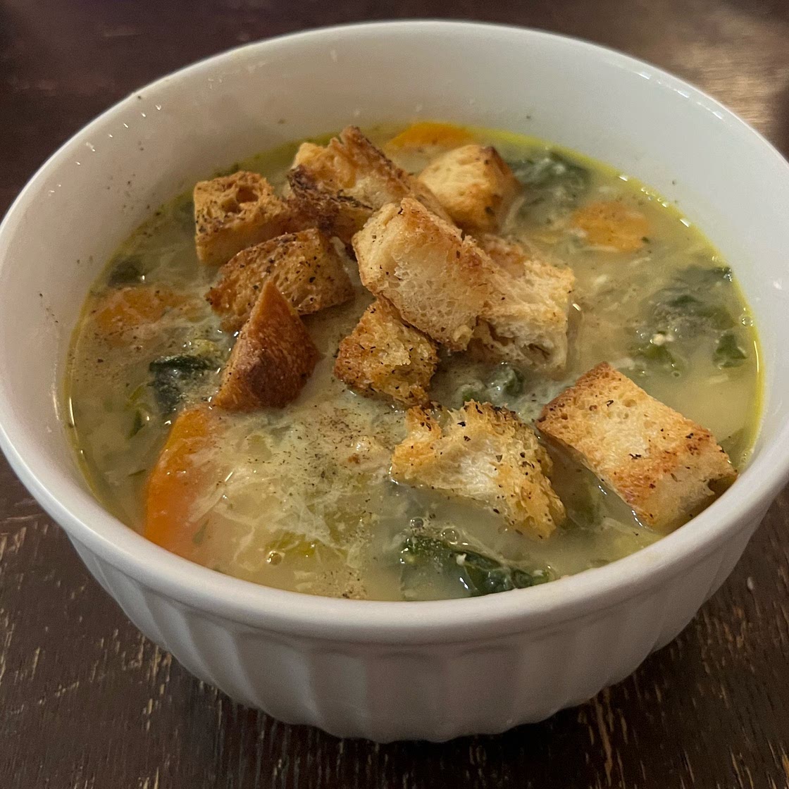 Nourishing White Bean and Lemon Soup