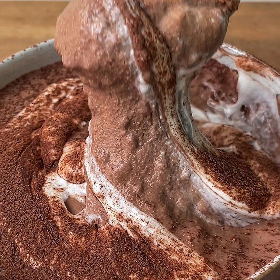 Tiramisu Blended Overnight Oats