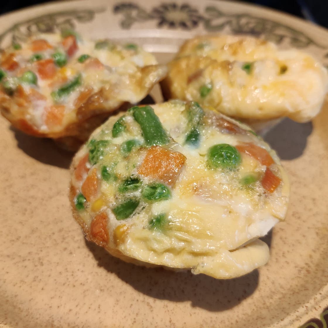 Toddler recipe: Mini egg & veg muffins