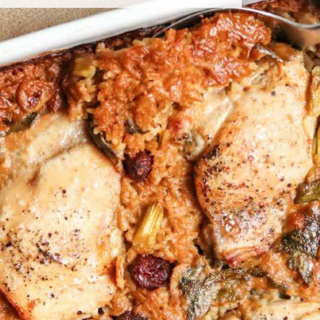 CHICKEN THIGHS WITH HOISIN RICE