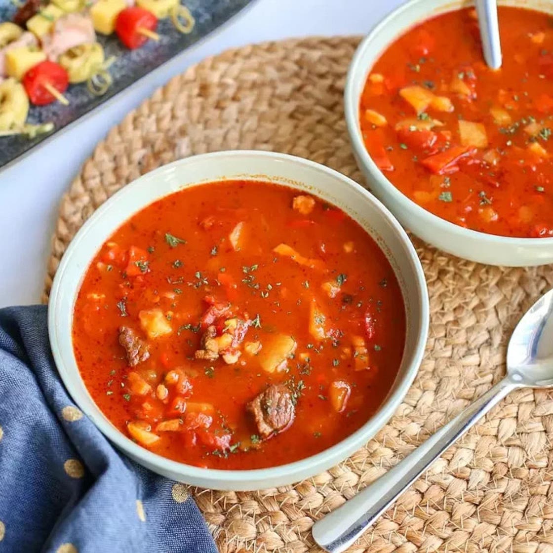 Hongaarse Goulash soep