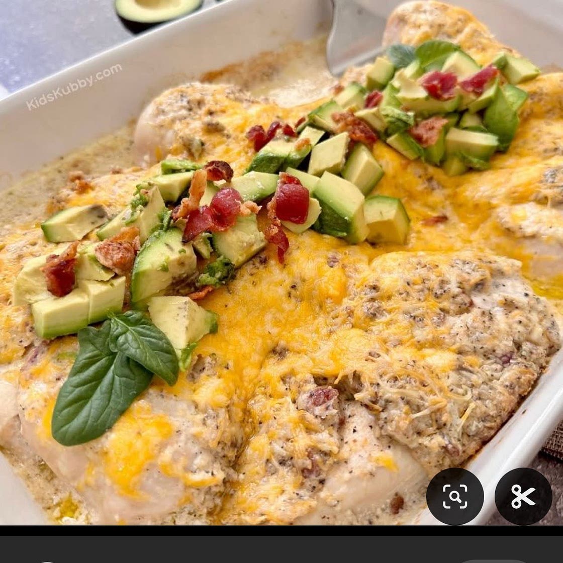 creamy ranch chicken bake