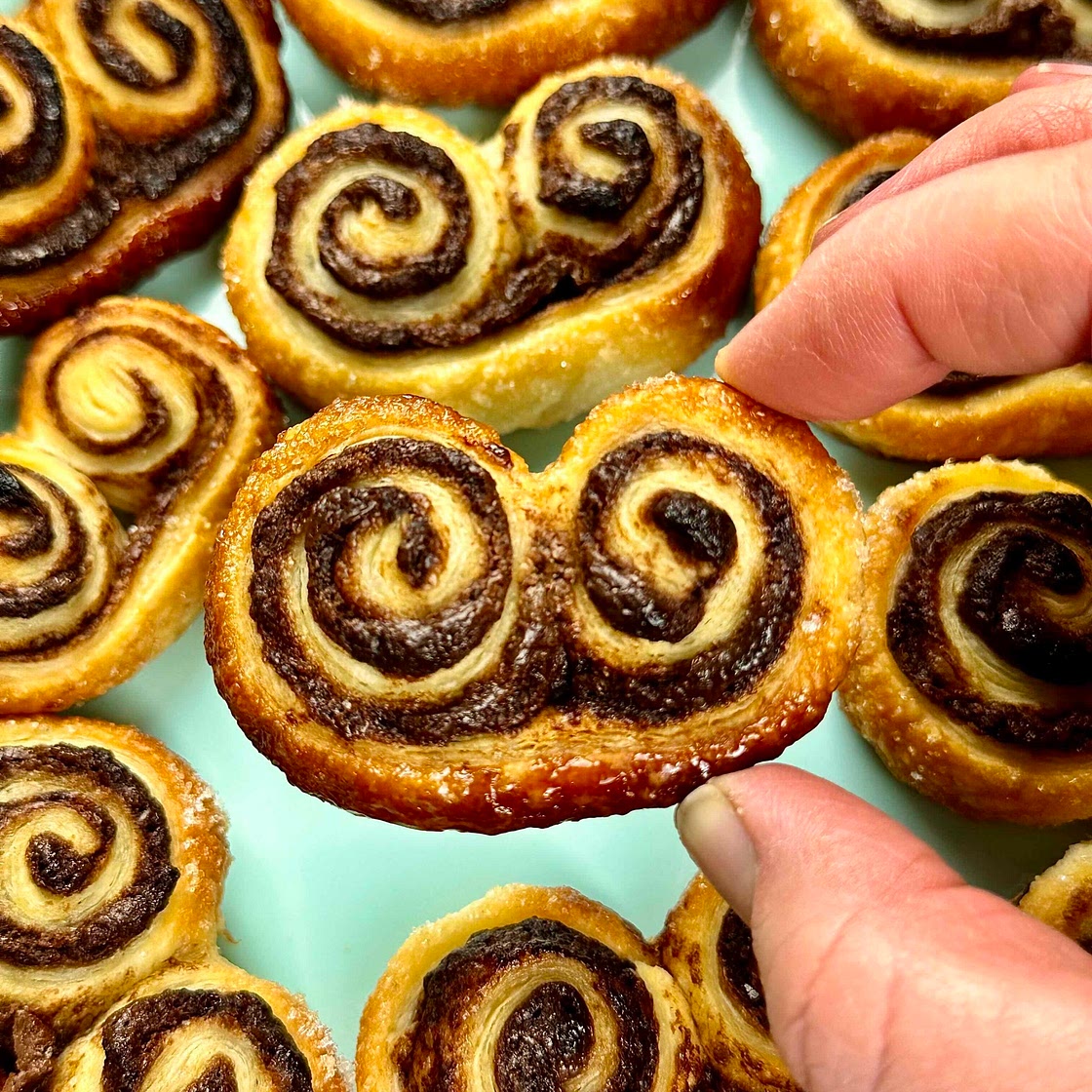 3 Ingredient Nutella Palmiers 
