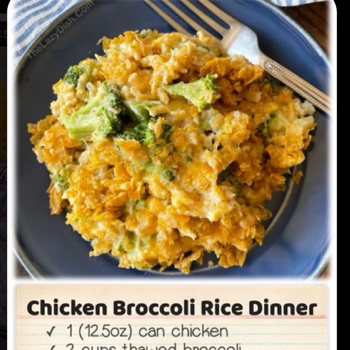 cheesy chicken broccoli rice casserole 