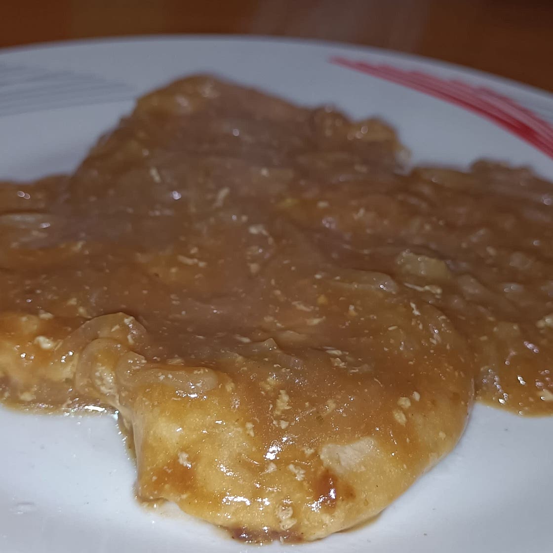 Petto di pollo con cipolla