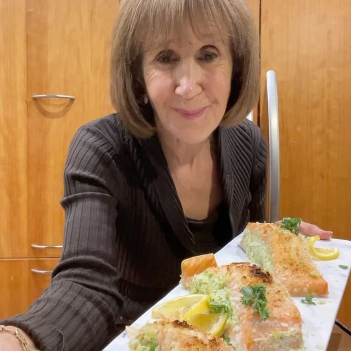 Love salmon but looking for a new recipe? Try stuffing it with c