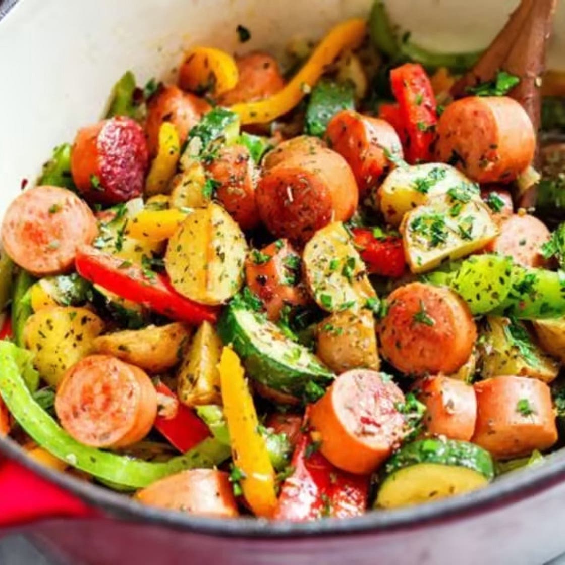 One-Pot Sausage and Veggies