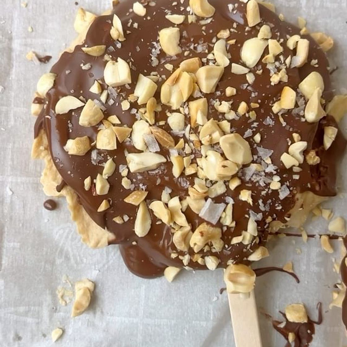 Peanut banana ice cream bars