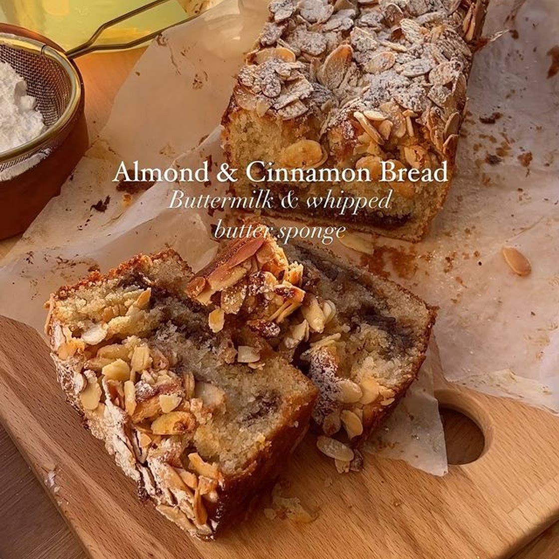 Almond & Cinnamon bread ✨