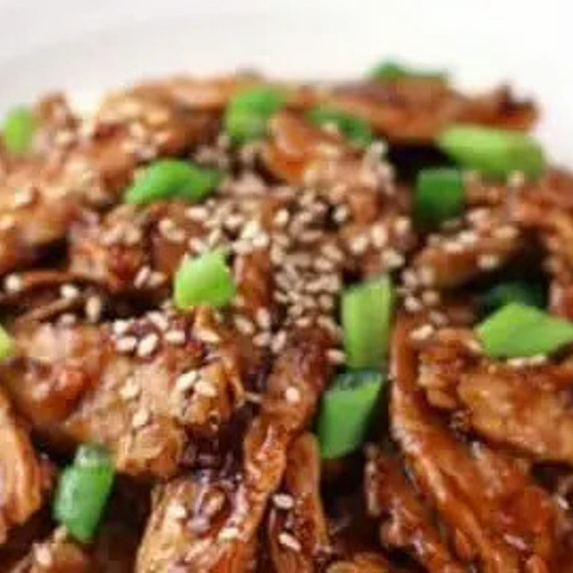 Mongolian Soy Curls