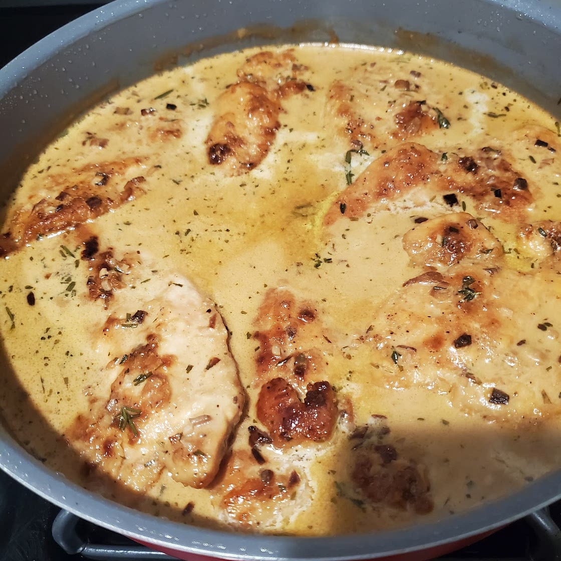 French Mustard Chicken Breasts