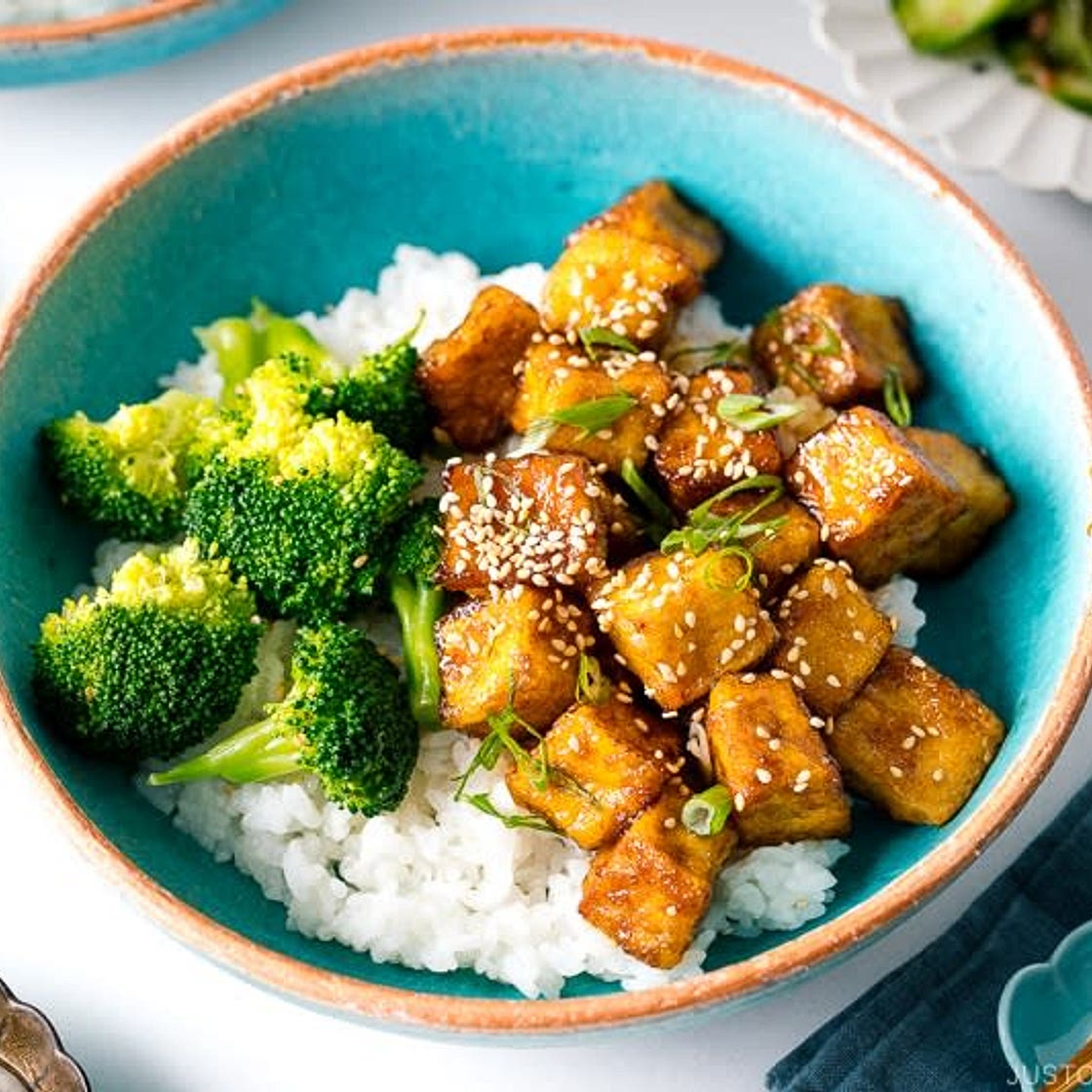 Teriyaki Tofu Bowls