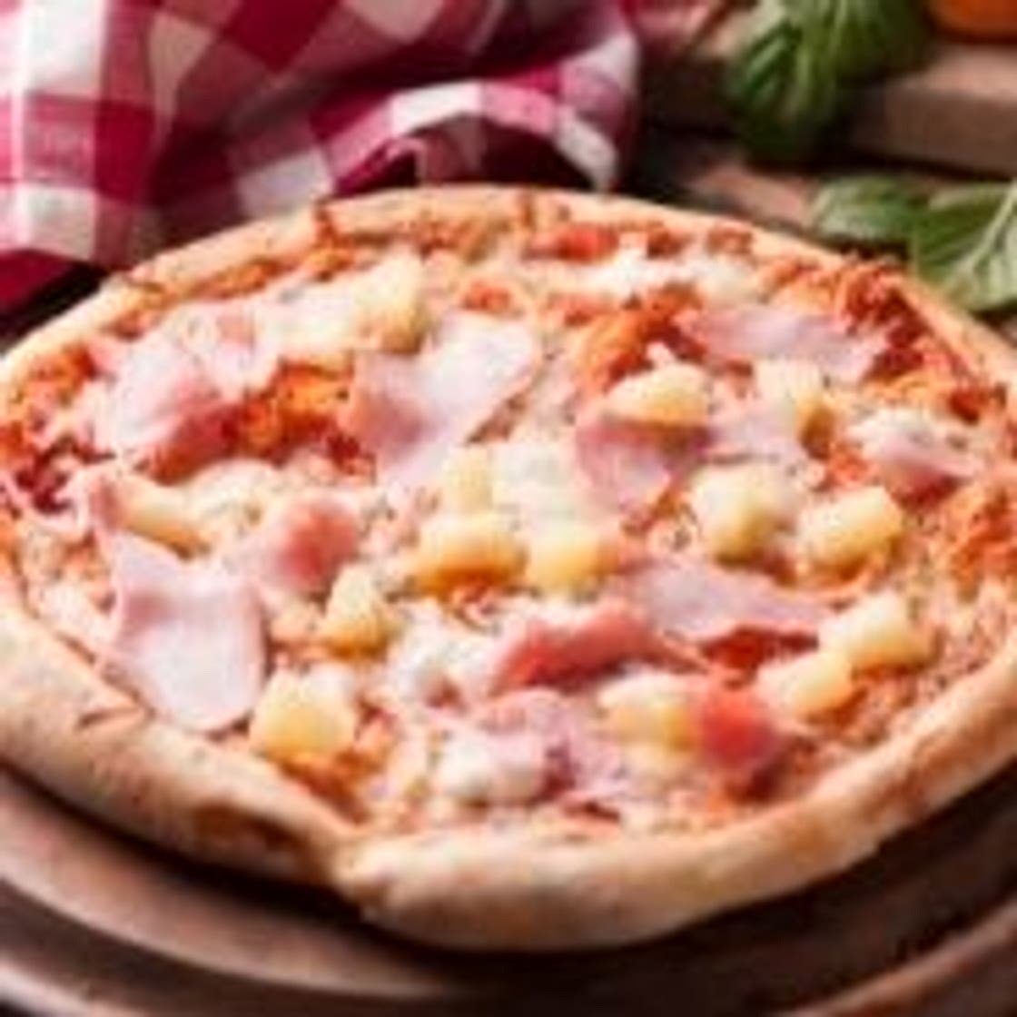 Ham and Pineapple Pizza