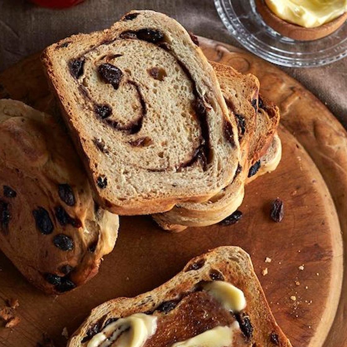 Slow Cooker Cinnamon-Raisin Bread