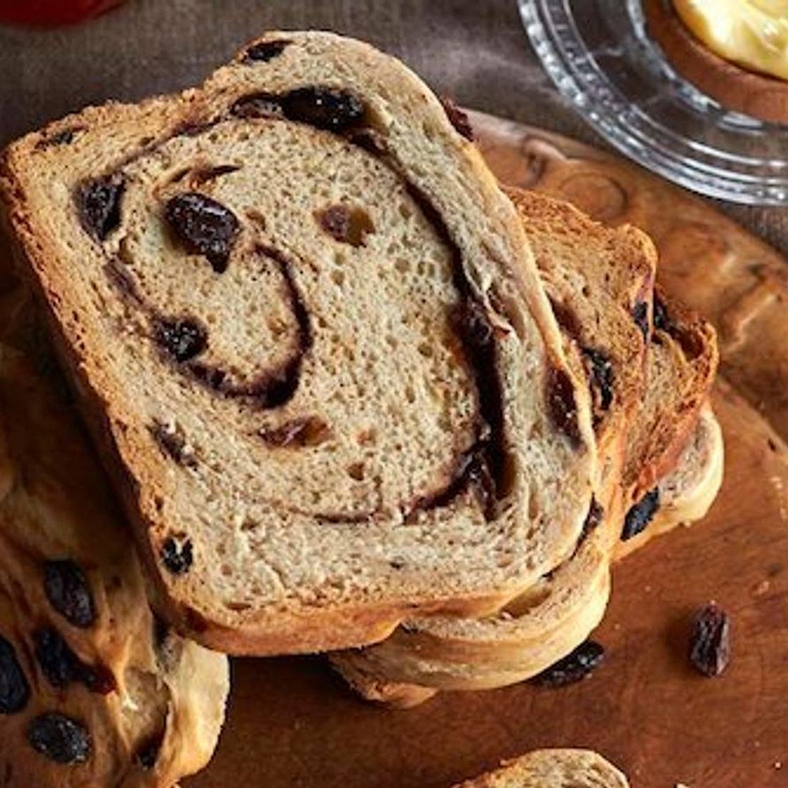 Slow Cooker Cinnamon-Raisin Bread