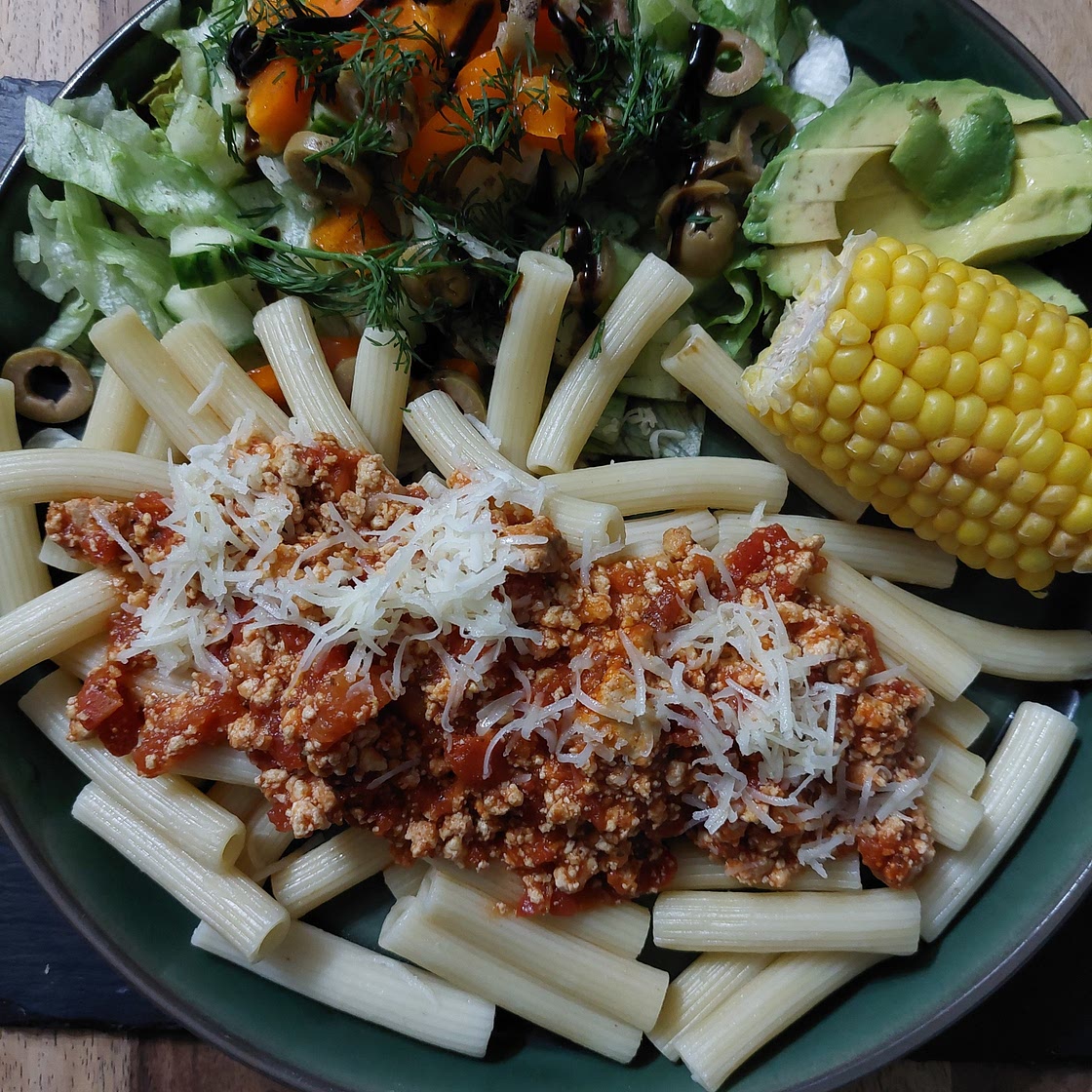 Spaghetti z tofu