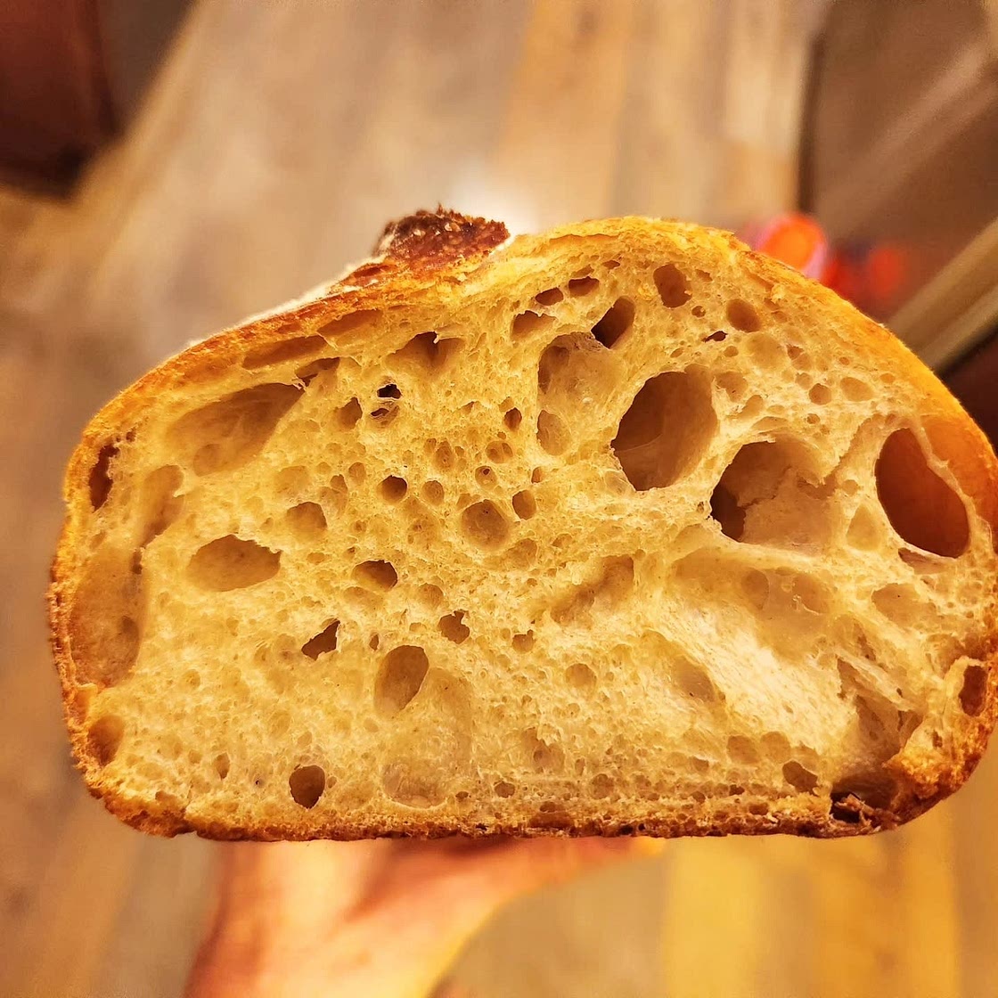 No-Knead Sourdough Bread