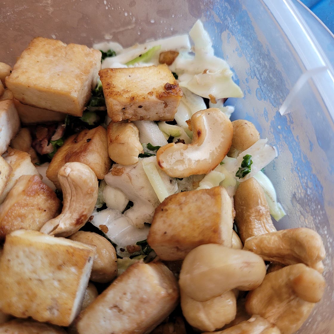 Salade de chou version repas