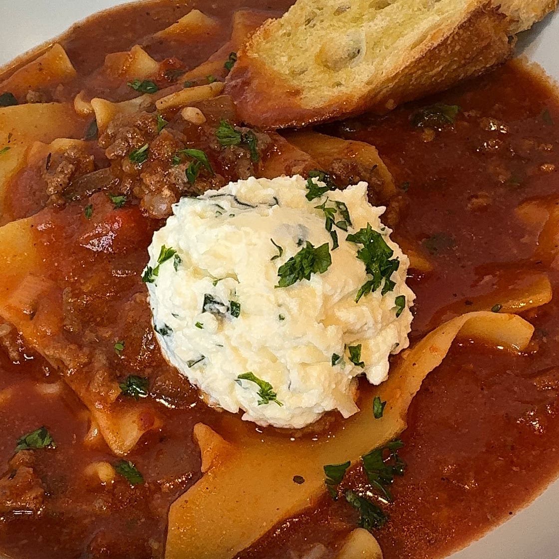 Lasagna Soup 
