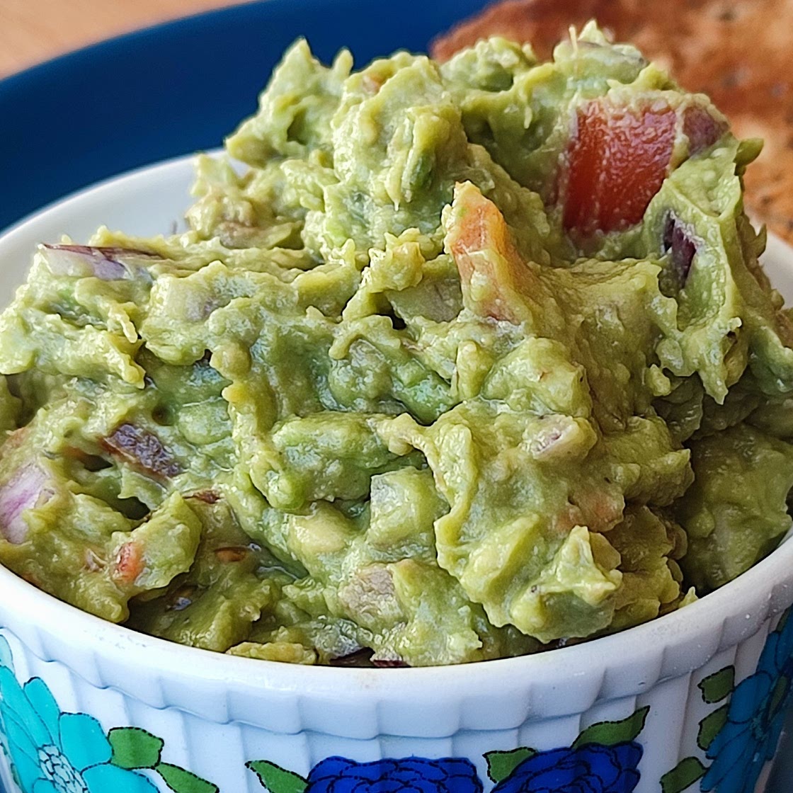 Guacamole and Tomato Dip (Vegan)