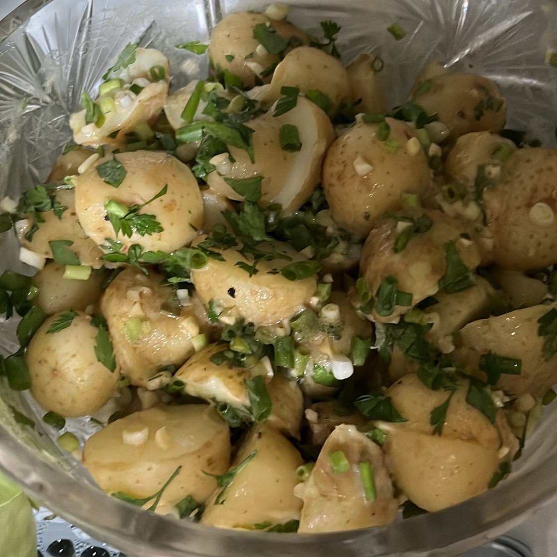Simple French-Style Potato Salad