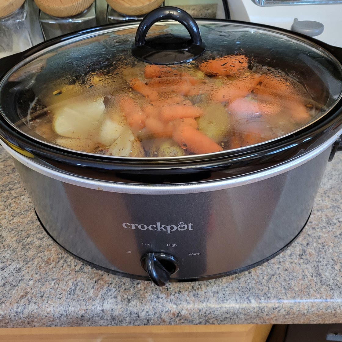 Roast in the crock pot