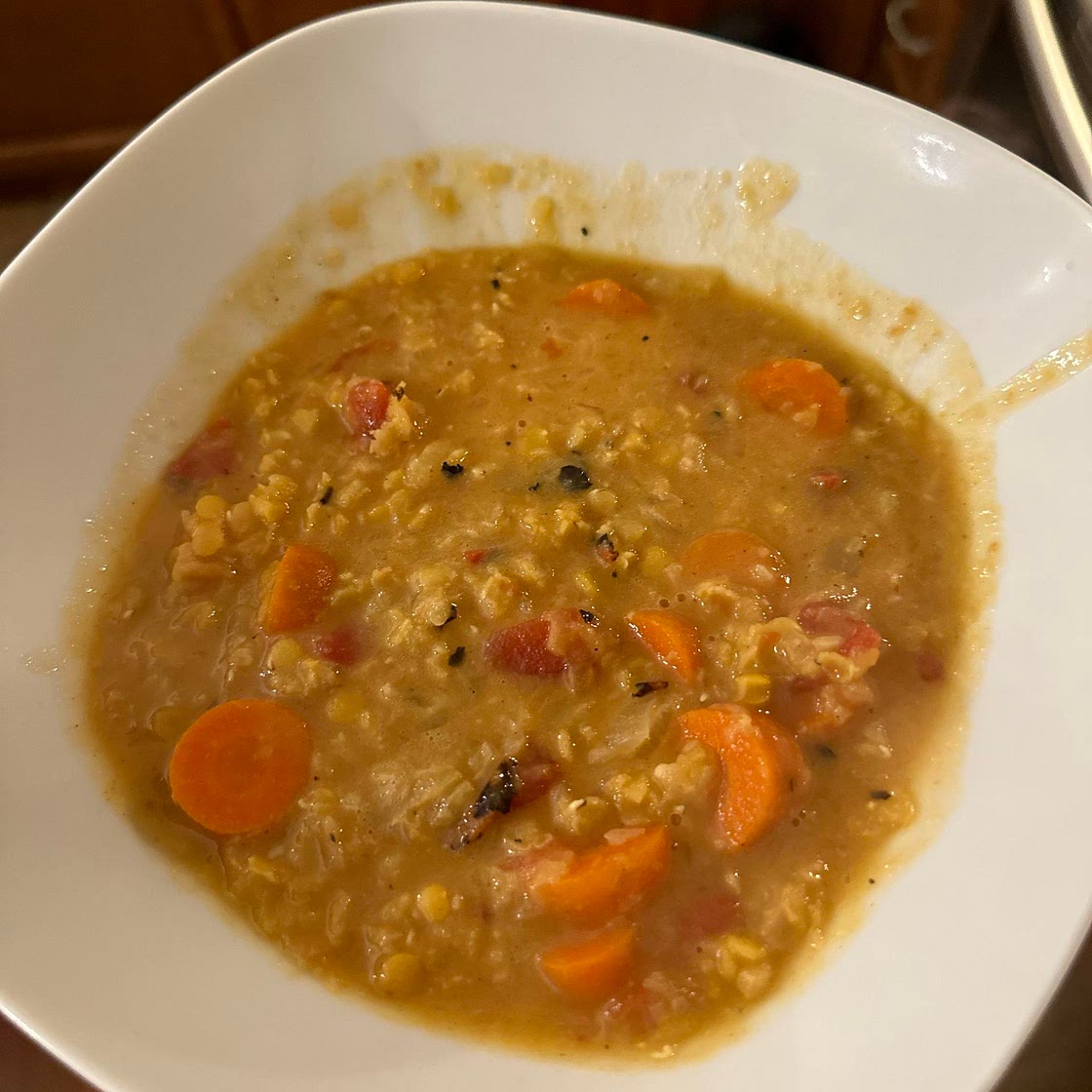 Curried Red Lentil Soup