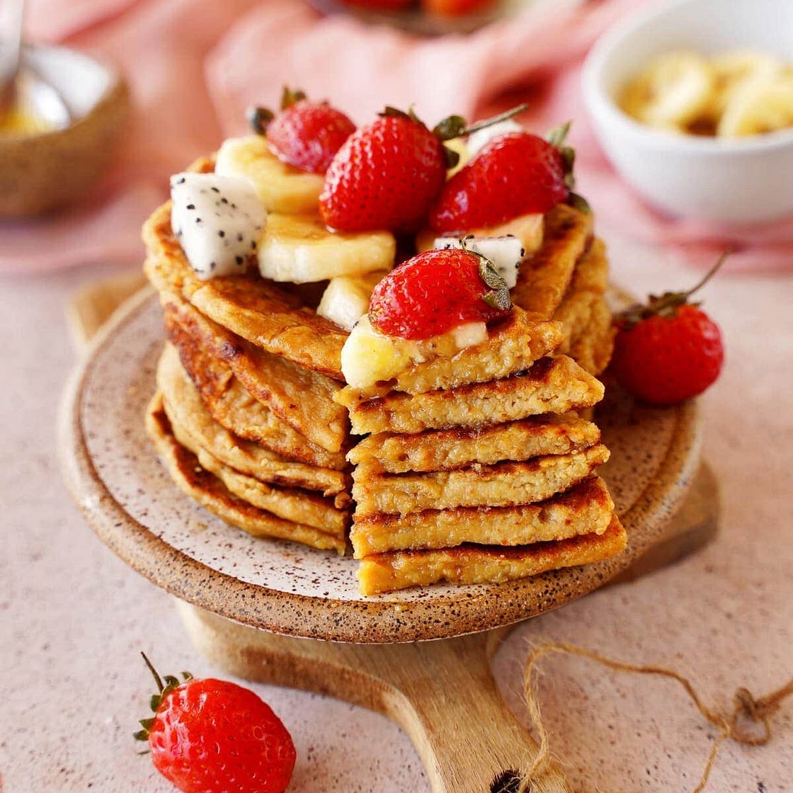 Vegan Protein Pancakes