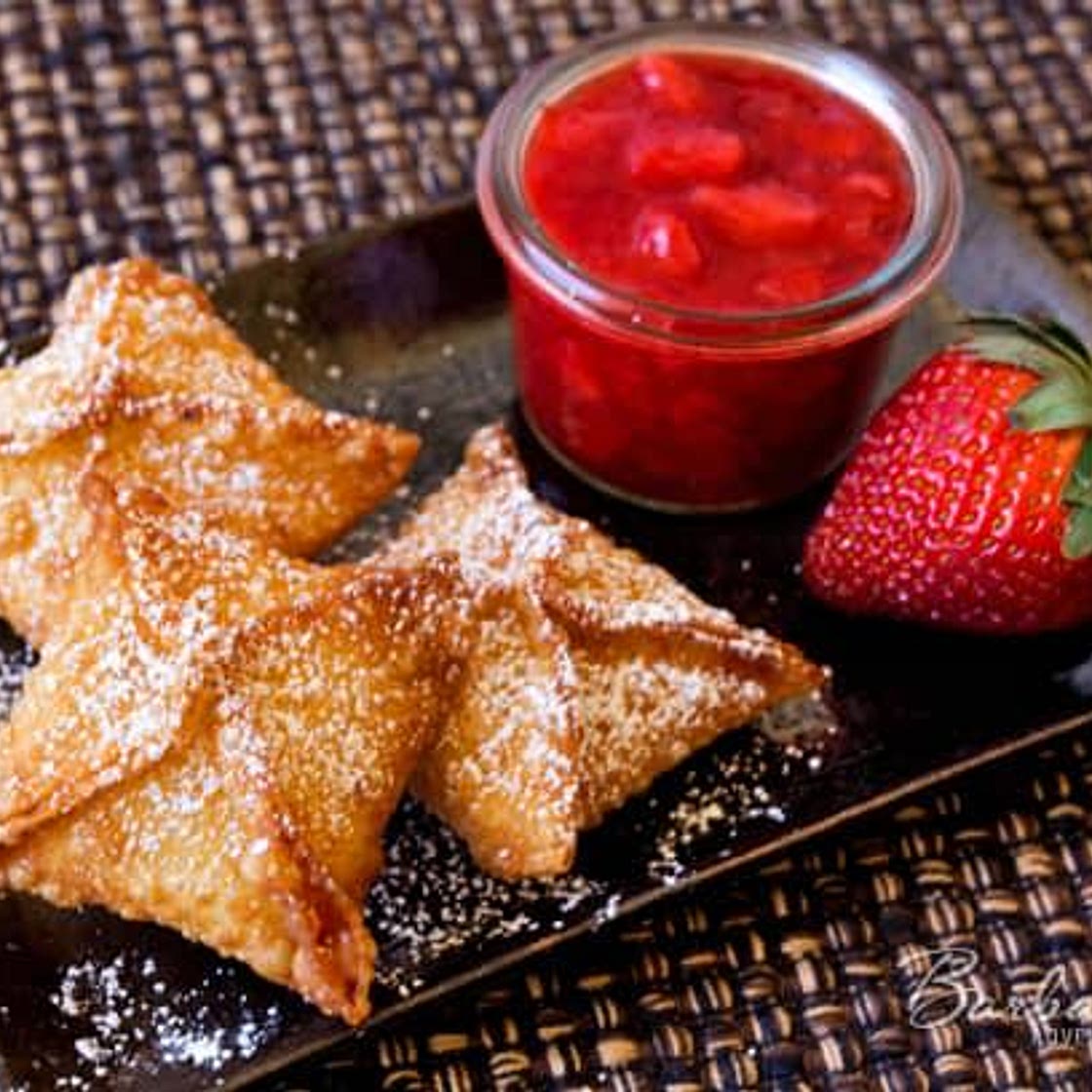 D'licious Cannoli Wontons