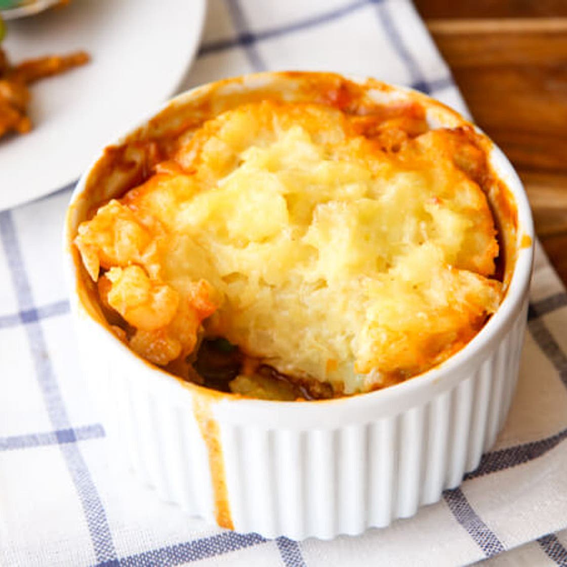 skinnymixer's Rustic Shepherd's Pie