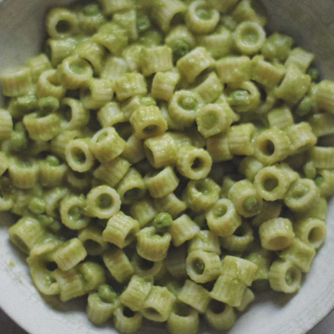 pasta ai piselli one pot