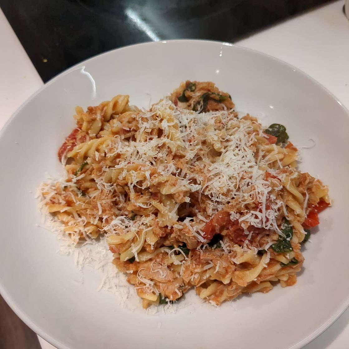 Tuna And Cherry Tomato Pasta