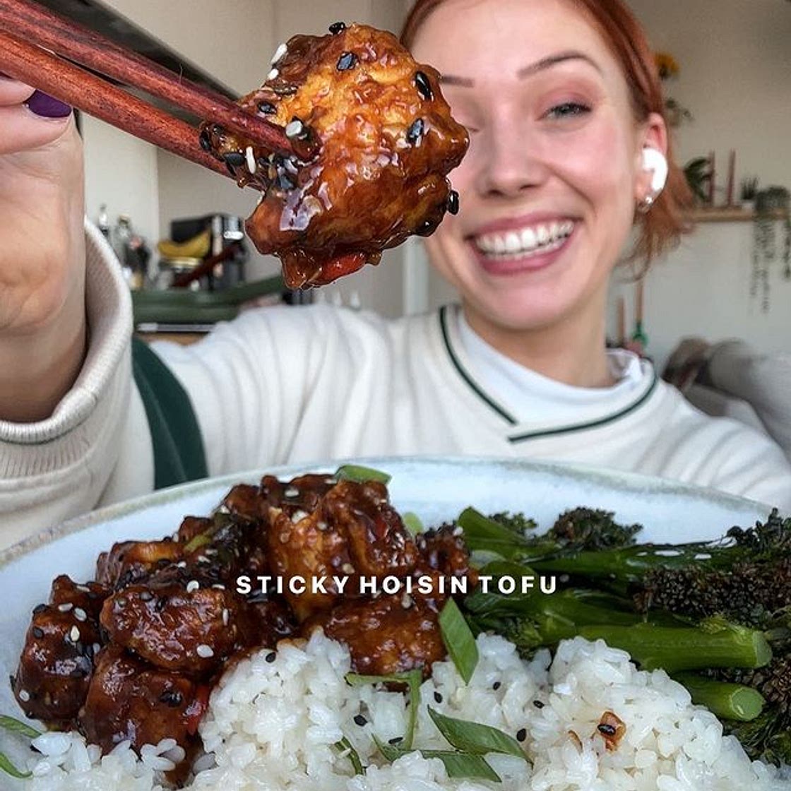 Sticky Hoisin Tofu
