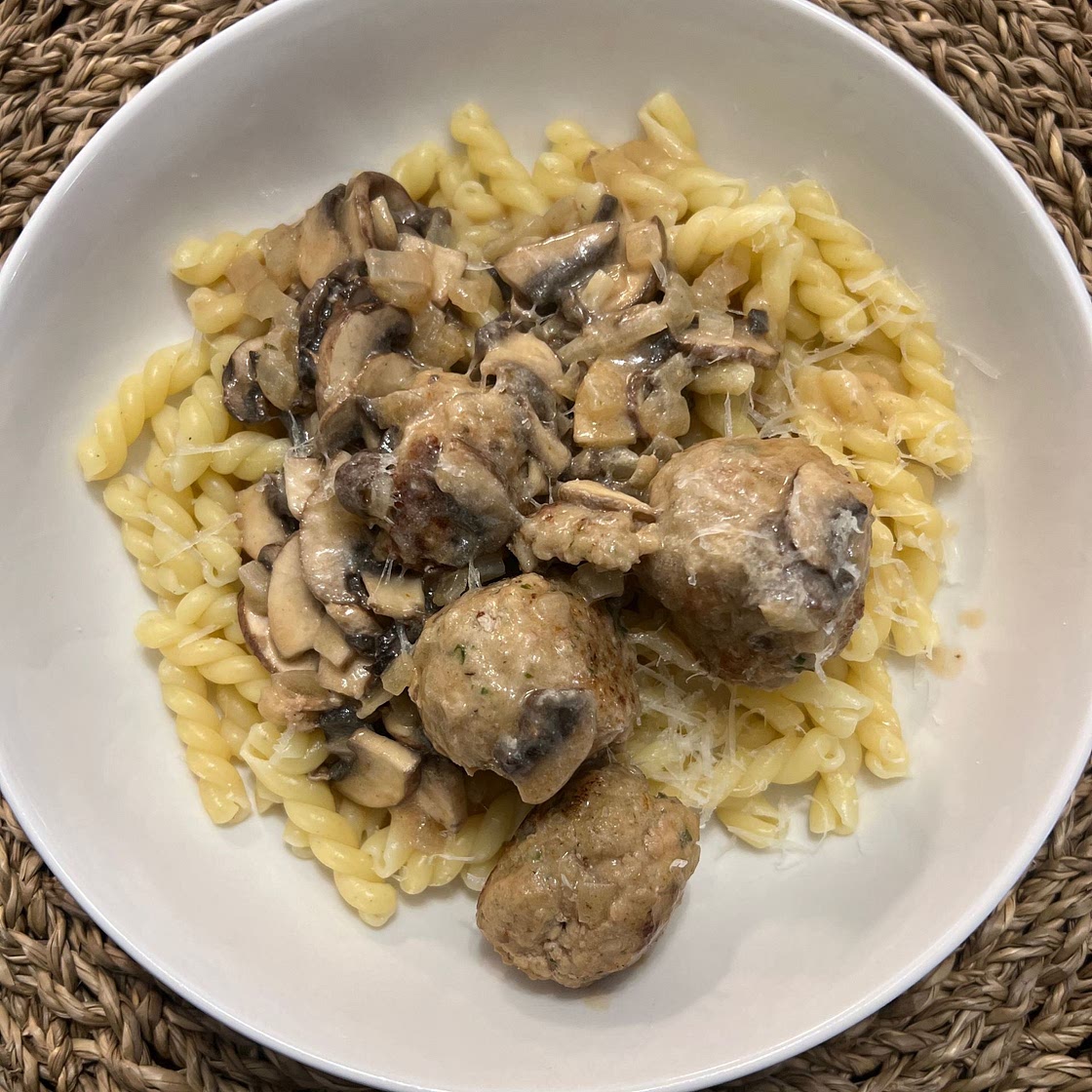 Turkey Meatball Stroganoff (Instant Pot, Slow Cooker or Stove Top)