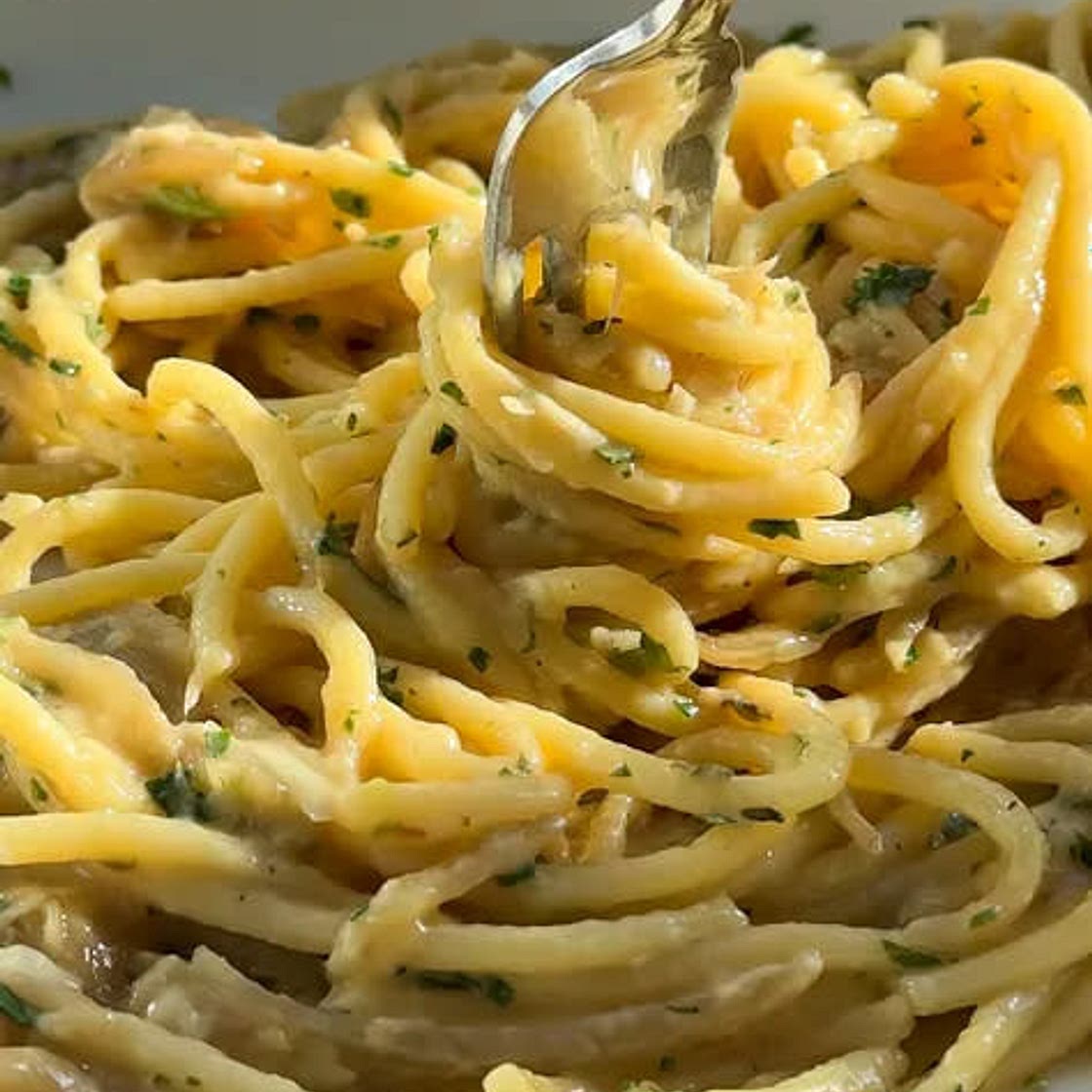Creamy Caramelized Onion Pasta