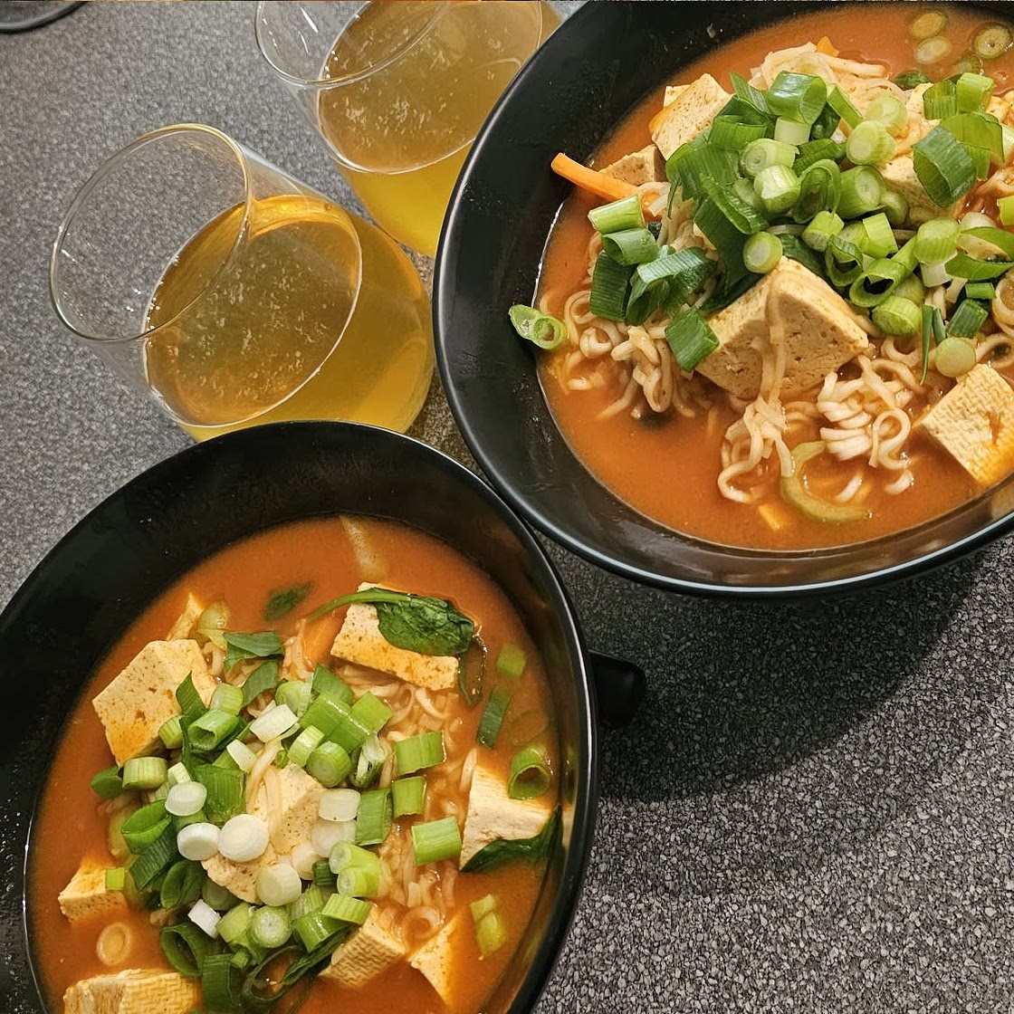 Gochujang Ramen with Tofu