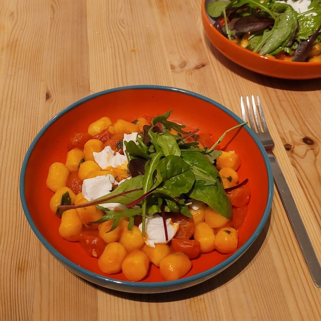 Tomato & Goats’ Cheese Gnocchi