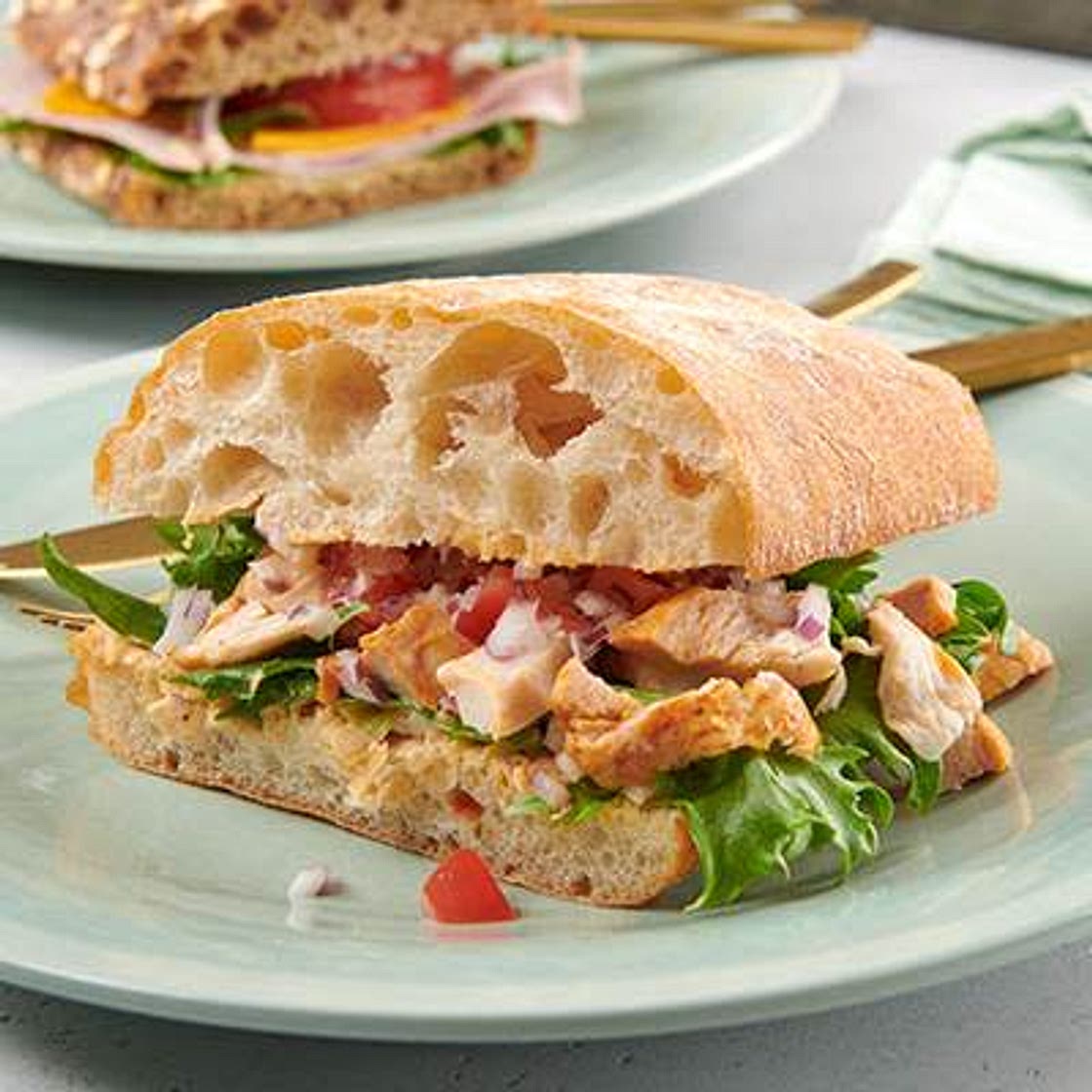 Chicken and ciabatta