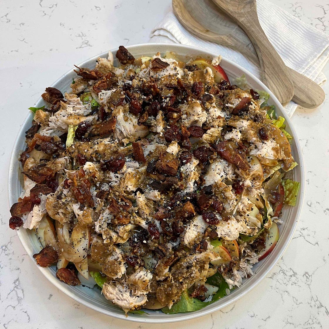 Cran-Apple Chicken Bacon Salad