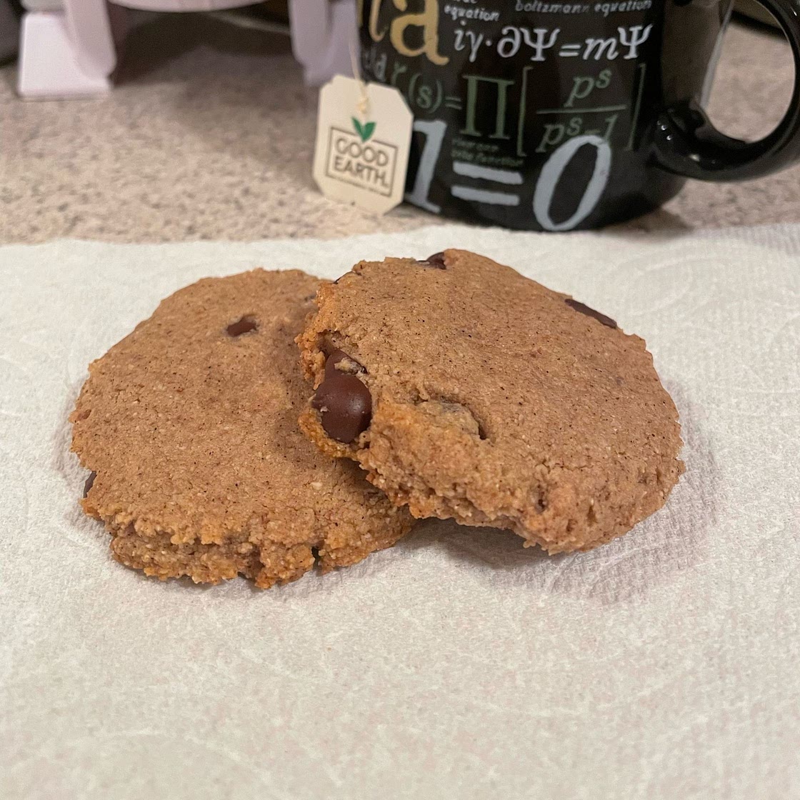 Vegan Hazelnut Chocolate Chip Cookies