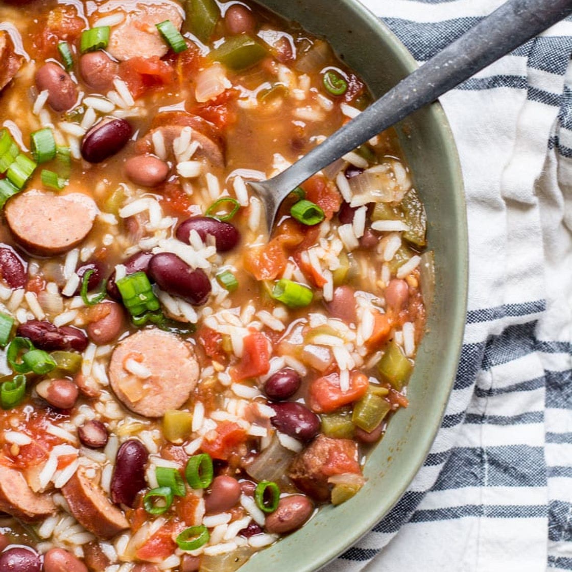 Red Beans and Rice with Sausage