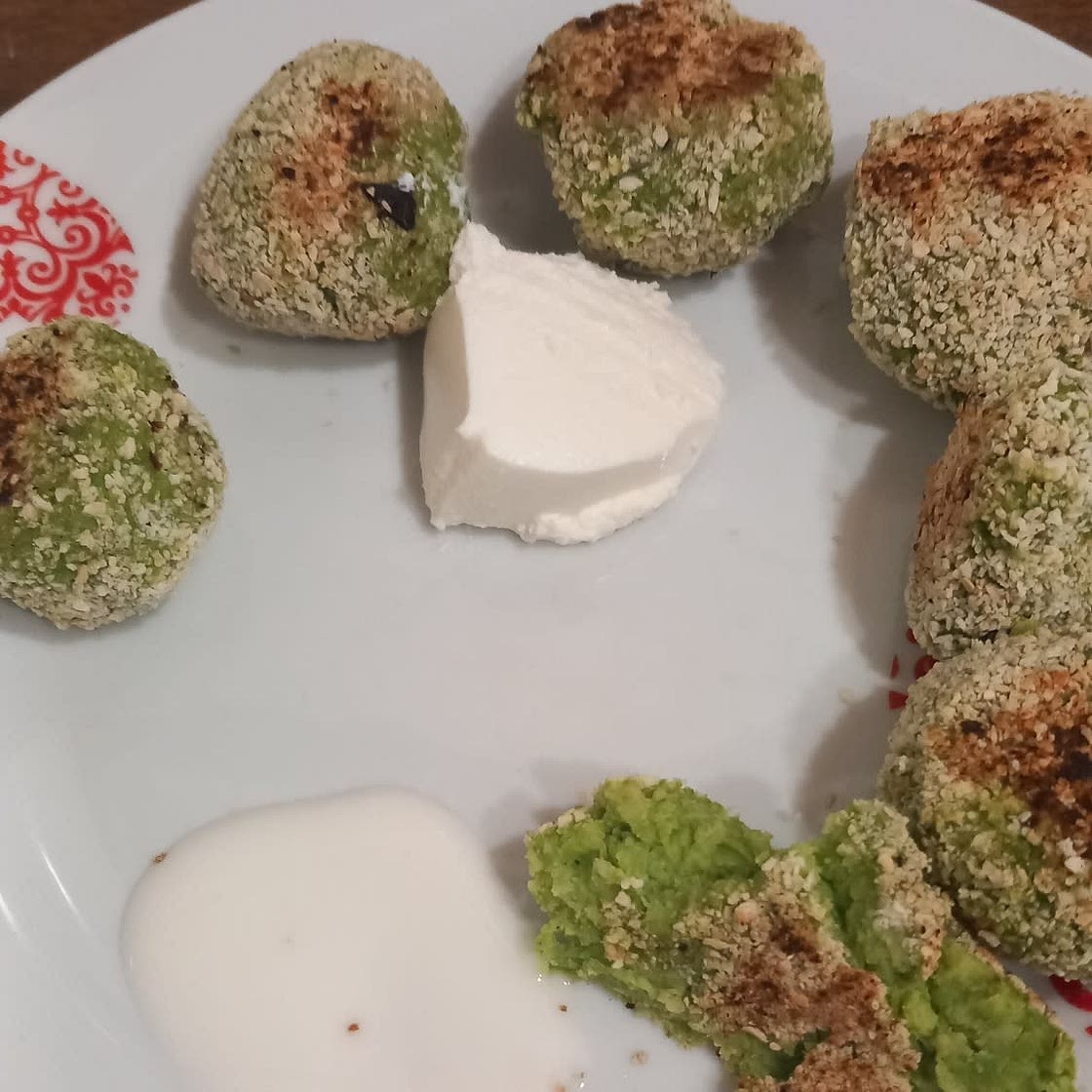 Polpette vegan di piselli